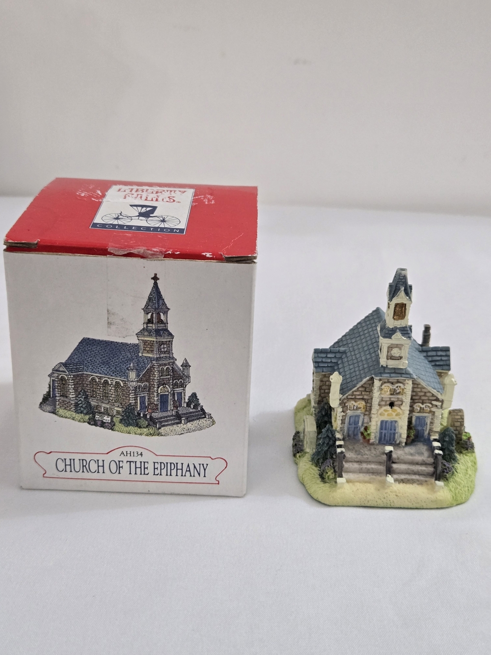 Lenox Church of the Epiphany Decorative Collectible - Blue and Cream